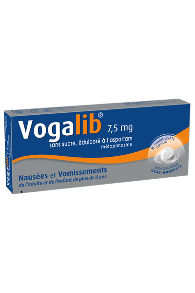 image Vogalib® métopimazine 7,5 mg